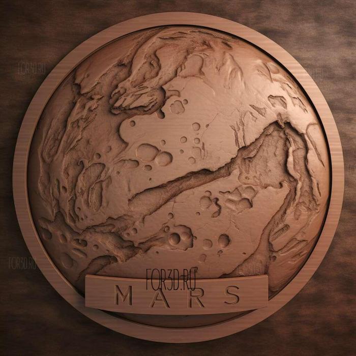 Mars TV series 4 3d stl модель для ЧПУ